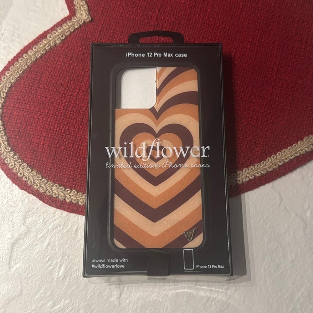 WILDFLOWER LATTE LOVE Iphone 12 pro max case USED